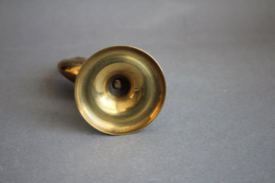 Image 1 of Brass Whale Small Vintage Ashtray