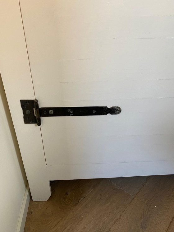 Image 1 of Kast Loods 5 wit hout - kledingkast, boekenkast, servieskast