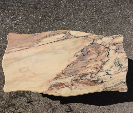 Image 1 of French Marble Coffee Table 70s