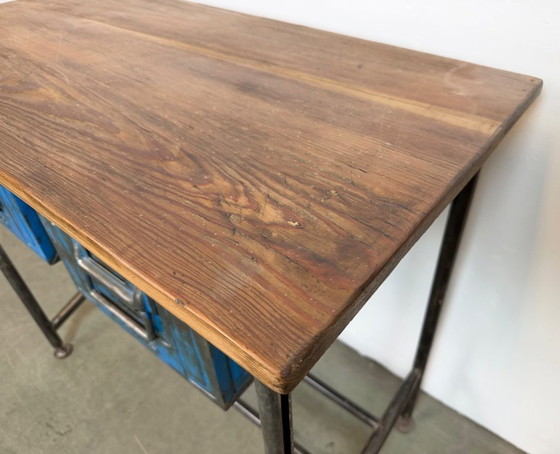 Image 1 of Vintage Industrial Worktable, 1960s