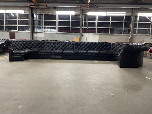 Vintage Huge Chesterfield Style Sofa, 4 Modules – modulaire banken, Leather