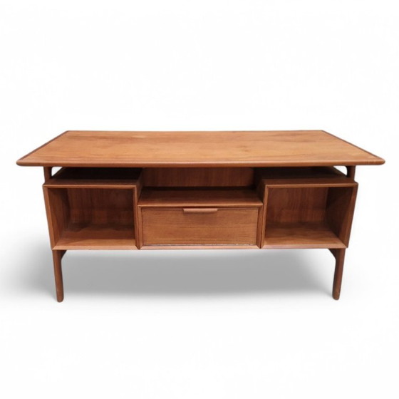 Image 1 of Scrivania vintage scandinava in teak, n°75, Omann Jun