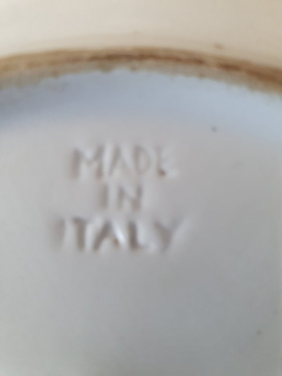 Image 1 of Handgeschilderd Italiaans vergiet voor fruit in keramiek