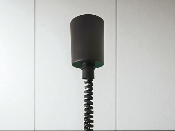 Image 1 of Space Age oranje uitschuifbare keuken eetkamer hanglamp