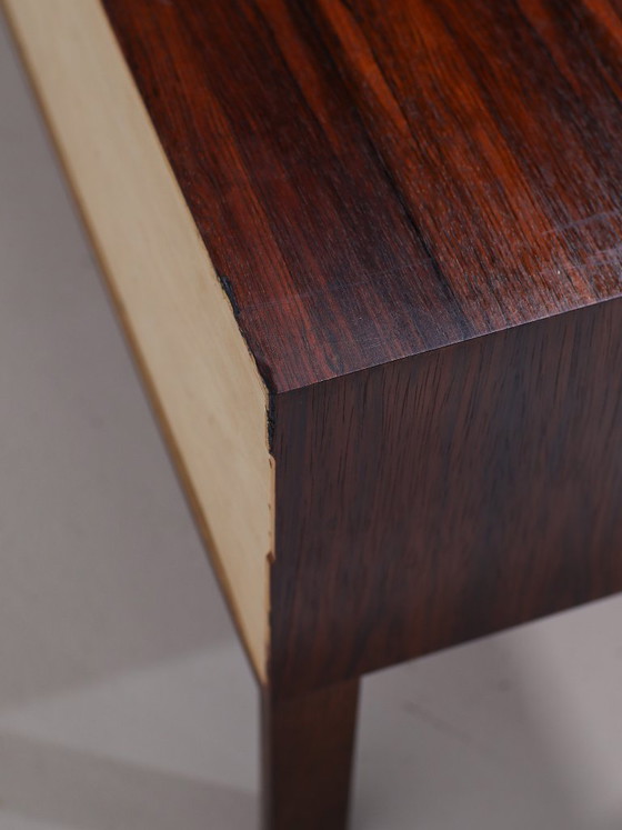 Image 1 of Cassettiera bassa Kai Kristiansen, mobile da ingresso in palissandro