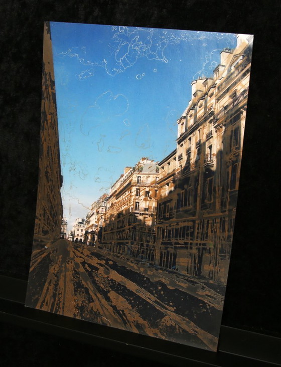 Image 1 of Salzmann, Gottfried - Place de Victoires - sérigraphie/photographie - signée à la main