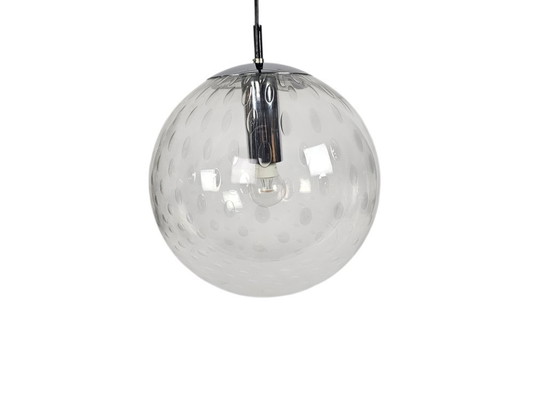 Image 1 of Raak Amsterdam – Modell B1-53 – Glas mit eingearbeiteten Luftblasen – Amsterdam – 70er Jahre