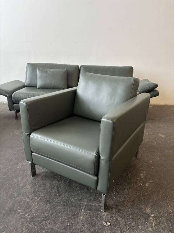 Rolf Benz Vida Leather Sofa Armchair Design – Couches (photo 3 of 10)
