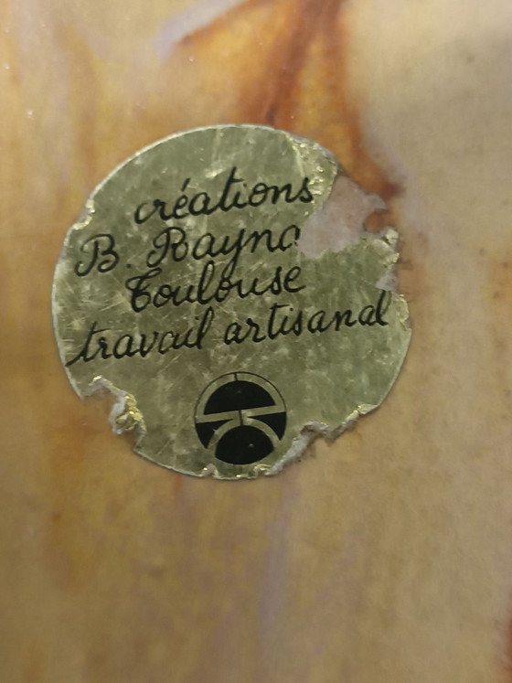 Coffee table B. Raynaud Vallauris – Ceramic, Wood (photo 9 of 13)