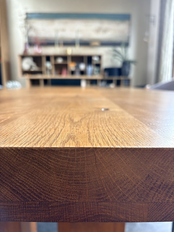 Image 1 of Diseño holandés DD Para mesa de roble 260x120