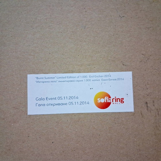 Image 1 of Brennender Sommer von Enil Enchev – Limitierter Kunstdruck Nr. 0284