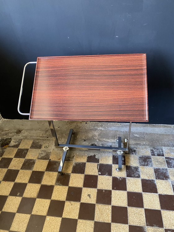 Image 1 of Carrello vintage in metallo e plastica, 1970