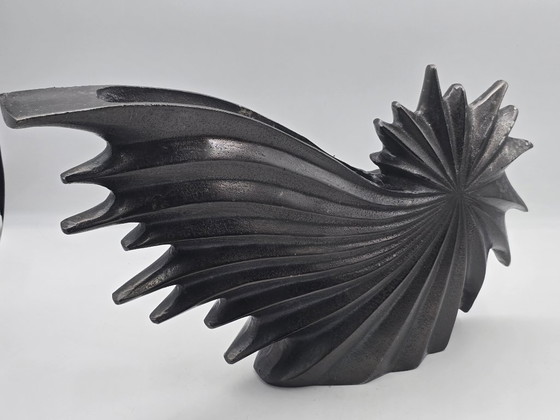 Image 1 of Set Of 2 Large Aluminum Vases, Falling Star