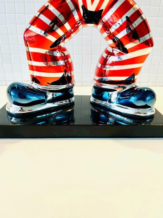 Image 1 of Sculpture XL Popeye USA, Pop Art, Luxe, Argent, Statue, Dessin animé, États-Unis