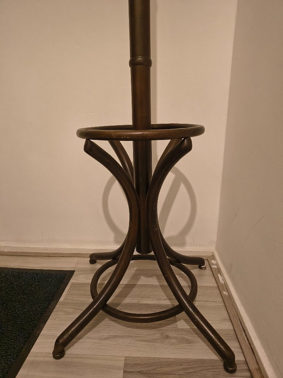 Image 1 of Vintage wooden coat rack