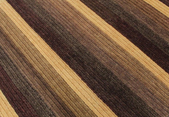 Modern Designer Hand-knotted Wool Rug New & Unused 202 x 144 cm, Rugs & carpets, Beige (photo 6 of 9)