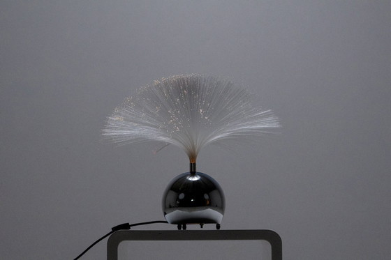 Image 1 of Lampe de table vintage à fibre optique des années 1970
