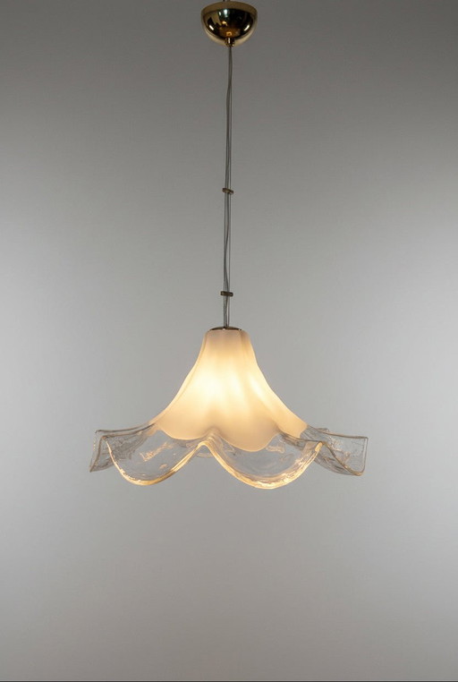 Suspension en verre de Murano La Murrina, années 1970