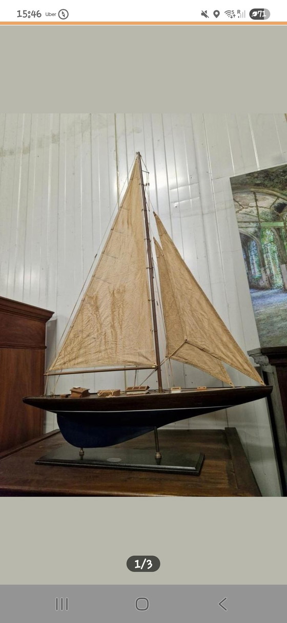 Image 1 of Riverdale sailing yacht scale model 123 cm