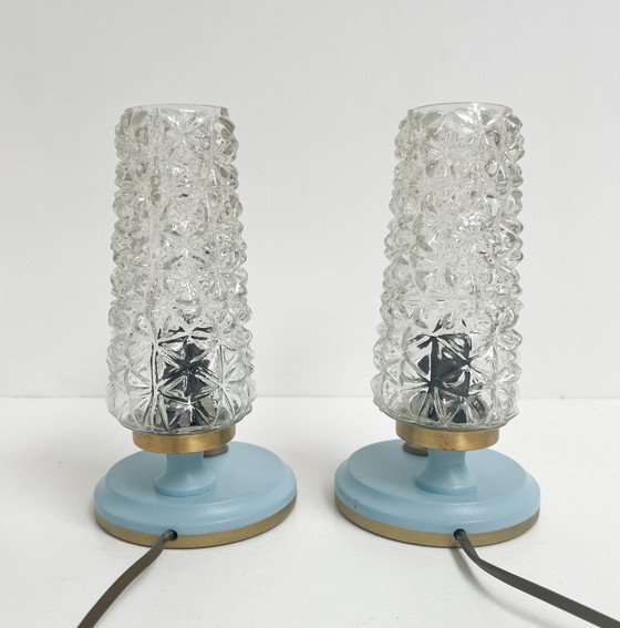 Image 1 of Set of 2 restored Gebr. Mölle night lights, 1960's