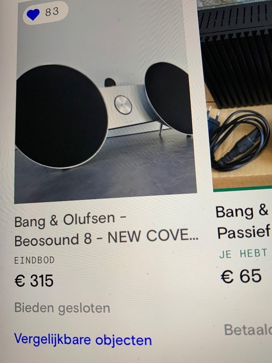 Image 1 of "SALDI" - Bang & Olufsen - BEOSOUND 8 + telecomando (raro)