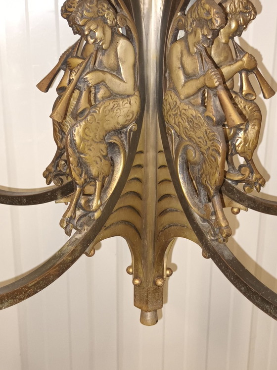 Lustre antique unique – Bronze (photo 12 of 13)