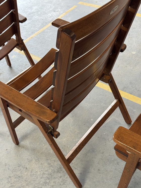Image 1 of Set of 4 Herlag Folding Chairs