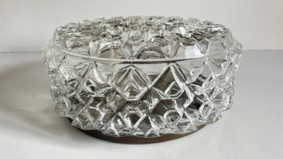 Luxalp N°220 Semi-Crystal Ceiling/Wall Light, 1950s – Glass (photo 6 of 28)