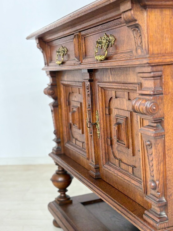 Image 1 of Gründerzeit Vertiko / Kommode / Wohnzimmerschrank – um 1880