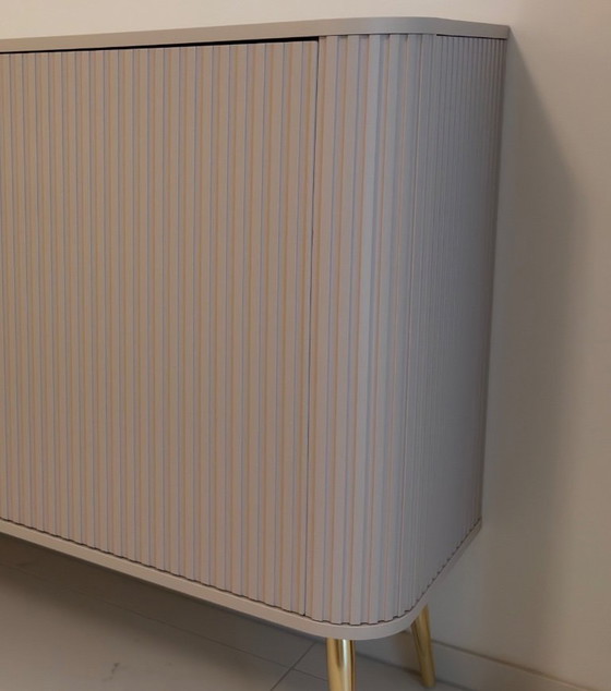 Selsey Sideboard Ovarlo In Taupe – Mdf, Metal (photo 5 of 5)