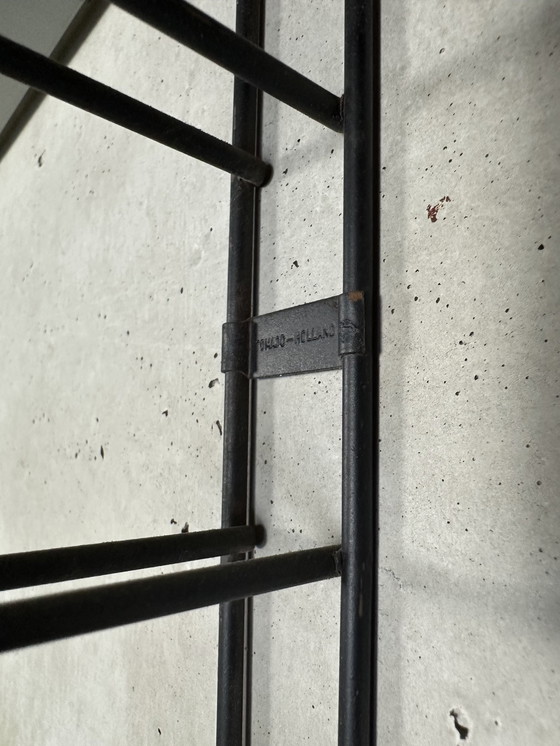 Image 1 of Vintage wandrek + desk Tomado incl. spiegel, kruk, boekensteunen