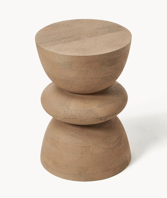 Image 1 of Nueva mesa auxiliar de madera Benno