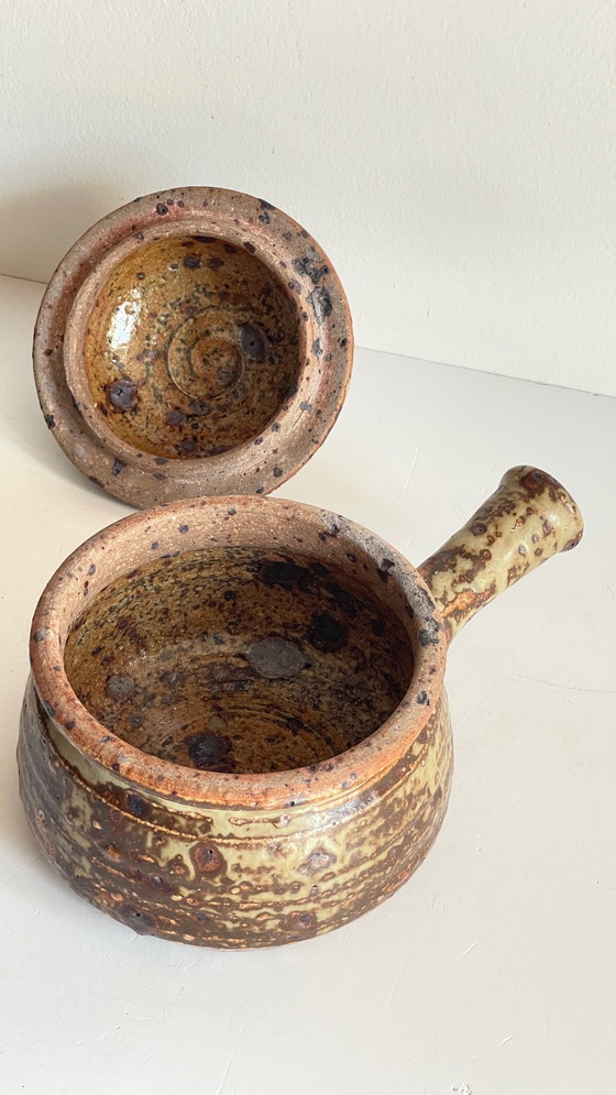 Image 1 of Pentola in gres pirite vintage