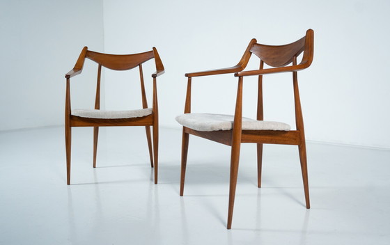 Image 1 of Pair Of Armchairs By Heczendorfer László, Hungary, 1960