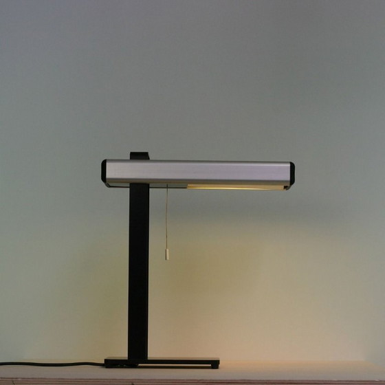 Image 1 of Industrielle Tisch-/Schreibtischlampe, schwedisches Design. Jan Åke Hallen.