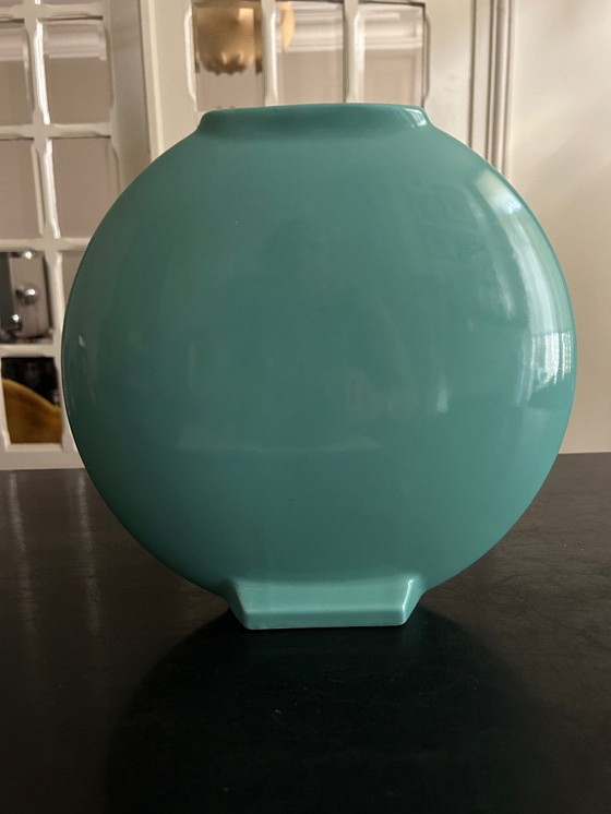 Image 1 of grüne Vase 80er Jahre