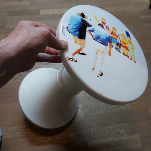 Simpson Tabouret Tam Tam d'Art 2009 Limitéé Corine Lecot – krukjes, Plastic
