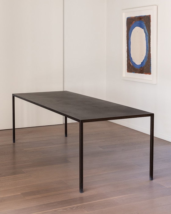 Image 1 of Arco Slim Dining Table in Black Oak