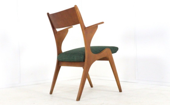 Image 1 of Set van 4 vintage eetkamerstoelen stoelen midcentury