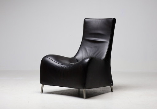 Sillón DE SEDE DS-264 de Mathias Hoffmann, diseño suizo en cuero.