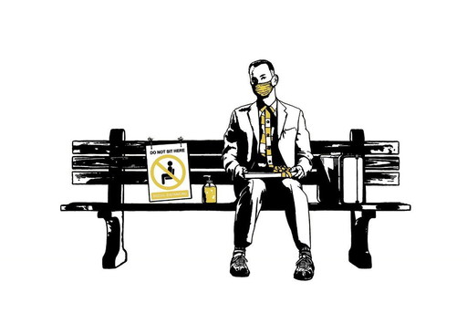 Icono de confianza - Caja de bombones Edición Oro - Litografía enmarcada del artista