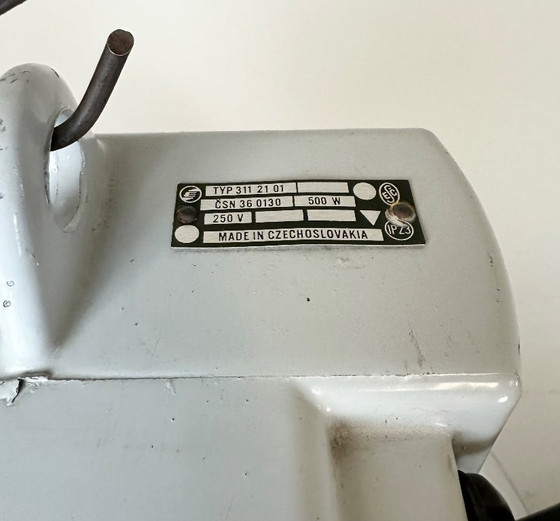 Image 1 of Large Industrial Aluminium Pendant Light from Elektrosvit, 1960s