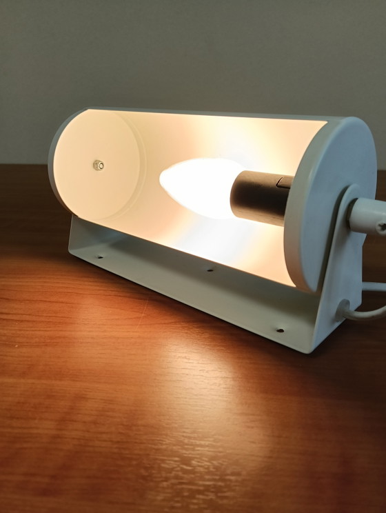 Vintage Wall Lamp from IKEA White, 1980s – Wall lights, Metal (photo 6 of 8)