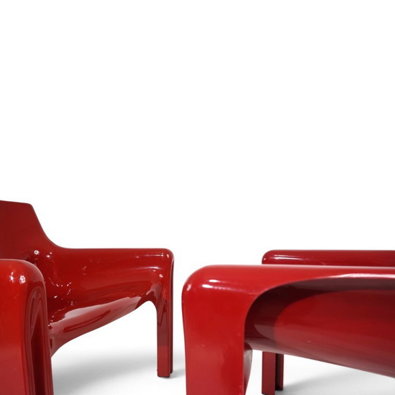 Vico Magistretti Vicario Set of 2 Lounge Chairs for Artemide, 1970 – Armchairs, Plastic (photo 20 of 20)