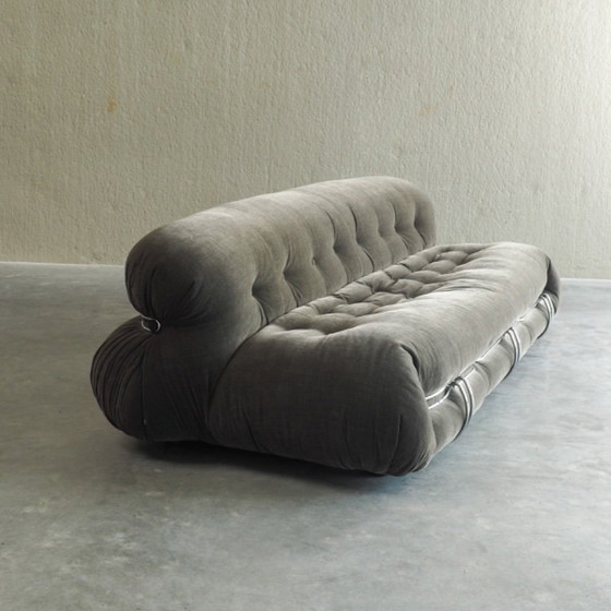 Image 1 of Soriana 3-seater sofa by Afra & Tobia Scarpa for Cassina