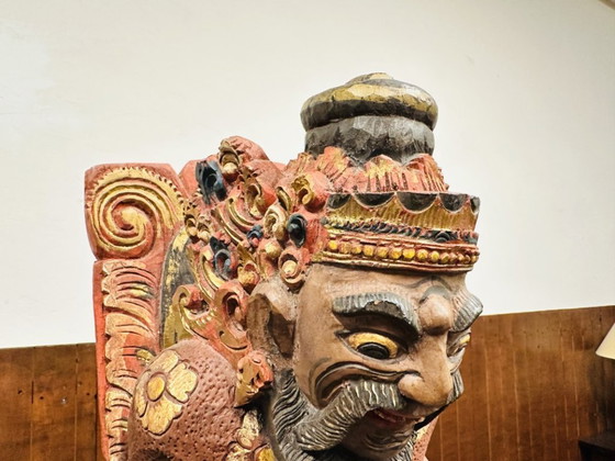 Statua Antica Balinese di Sacerdote Pendeta – Sculture, Legno (photo 10 of 14)