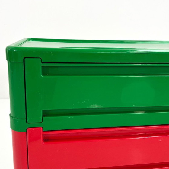Image 1 of Multicolour Chest of 4 Drawers Model 4964 by Olaf Von Bohr for Kartell, 1970s