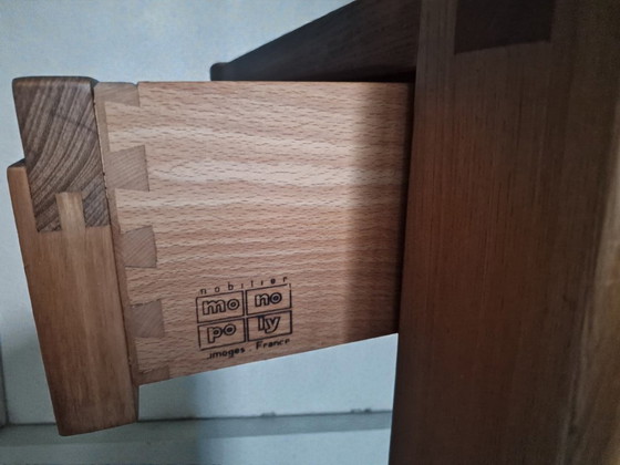 Image 1 of Elm Monopoly Style Bedside Table Regain