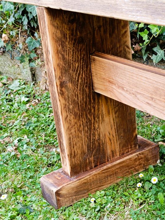 Image 1 of Banc en pin 1,18 m de longueur