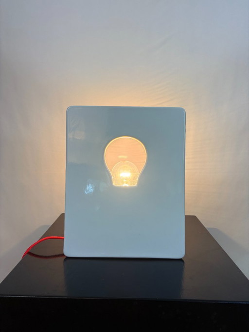 Modern Pop Art table lamp - ceramic